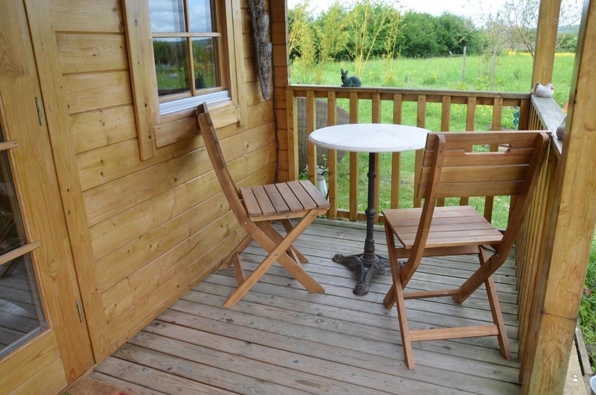 Chalet Bois Pleine Campagne A Pontigny Екстер'єр фото