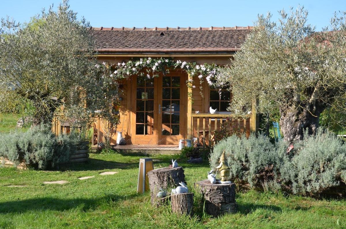 Chalet Bois Pleine Campagne A Pontigny Екстер'єр фото