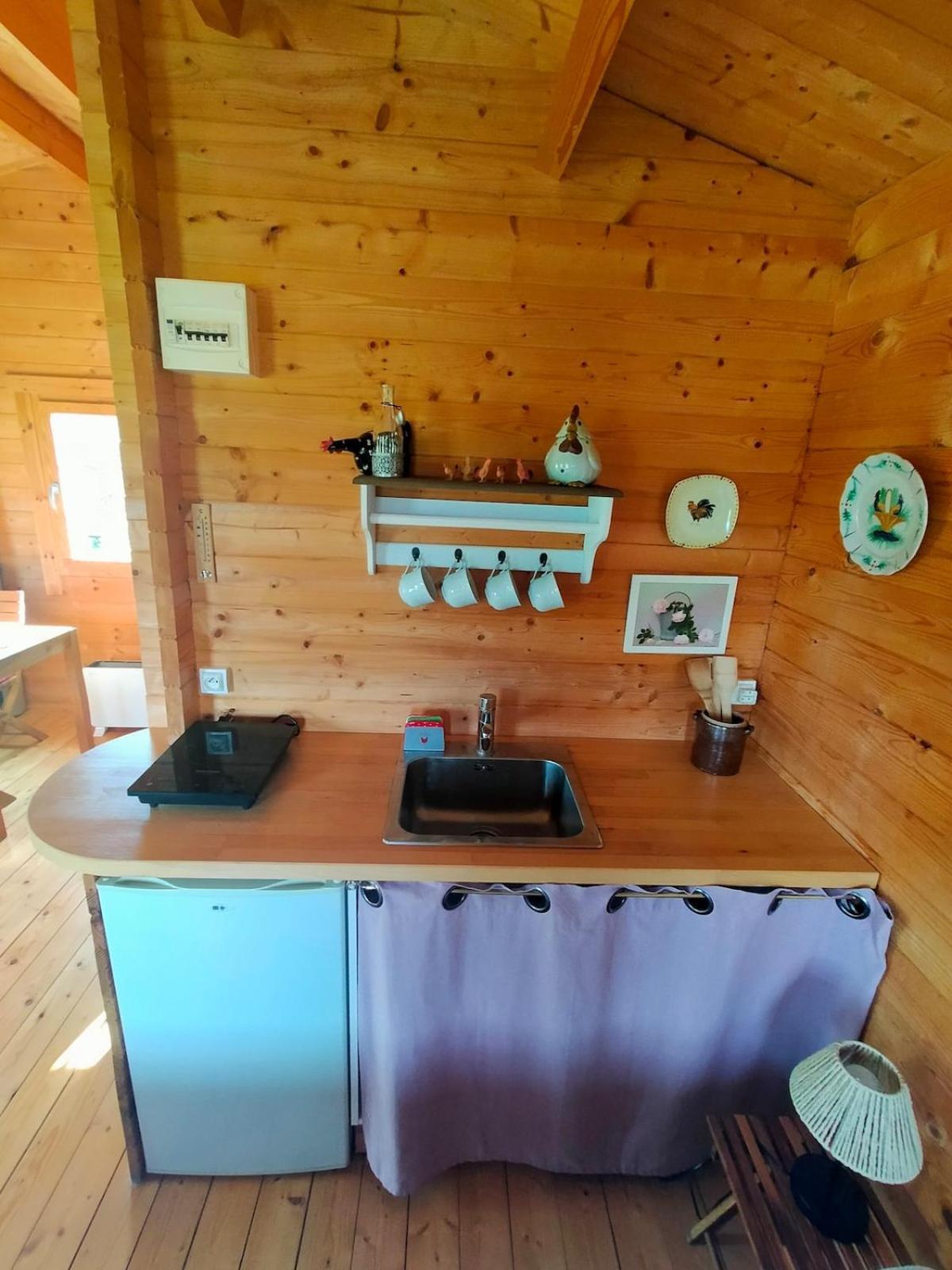 Chalet Bois Pleine Campagne A Pontigny Екстер'єр фото