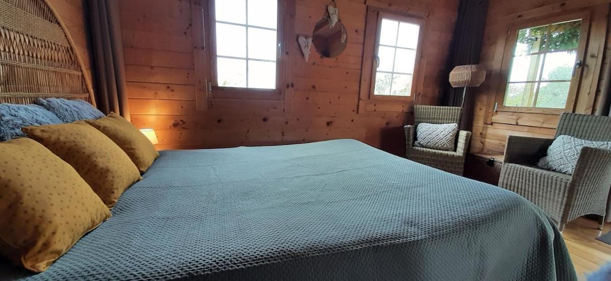 Chalet Bois Pleine Campagne A Pontigny Екстер'єр фото